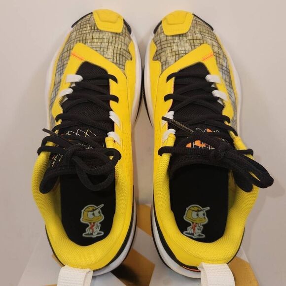 Jordan One Take 4 - Tour Yellow/Black- Black- White, Size 9.5 - Picture 12 of 14